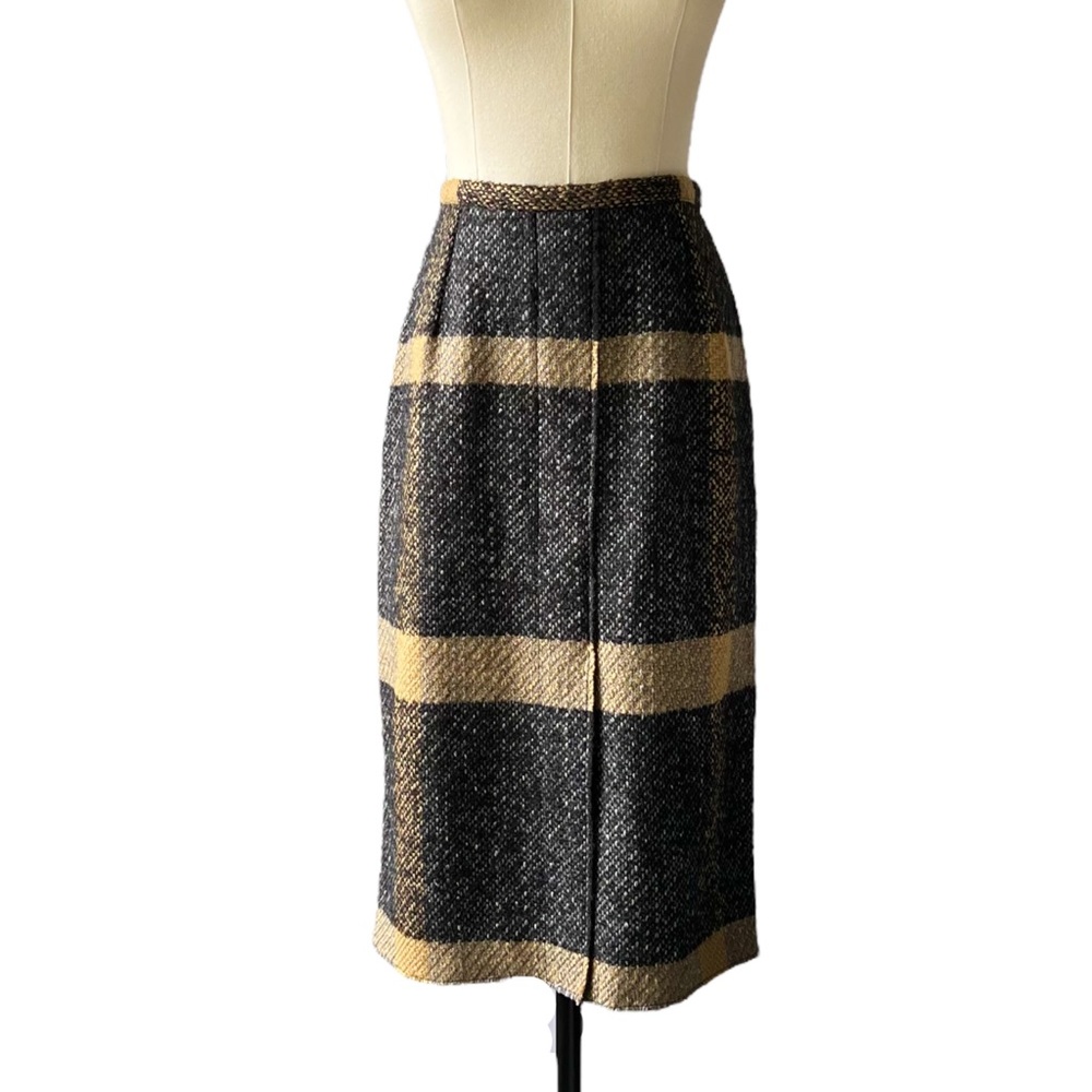 Dolce & Gabbana Tweed Lambswool Skirt | 40 (4)
